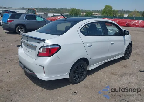 2024 Mitsubishi Mirage G4 Black Edition from USA, damaged, VIN ML32FUFJ0RHF09203